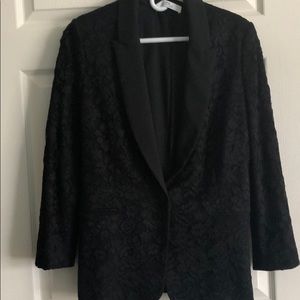 Lace lined blazer - great condition 4 party/work